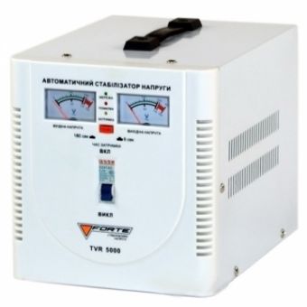Стабилизатор напряжения однофазный FORTE TVR-5000VA